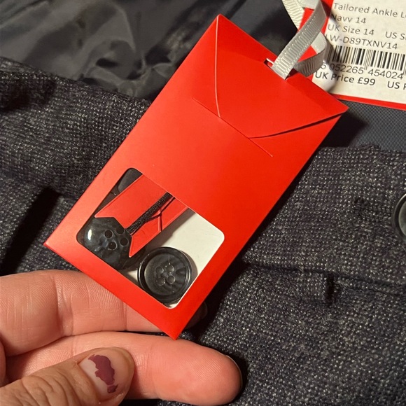 Pure collection tailored ankle length wool trouser - Picture 12 of 12